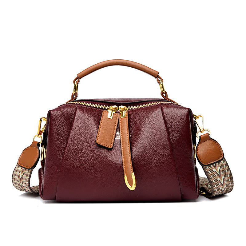 Graceful Innovative Women's Fashion Color Contrast Women's Handbag