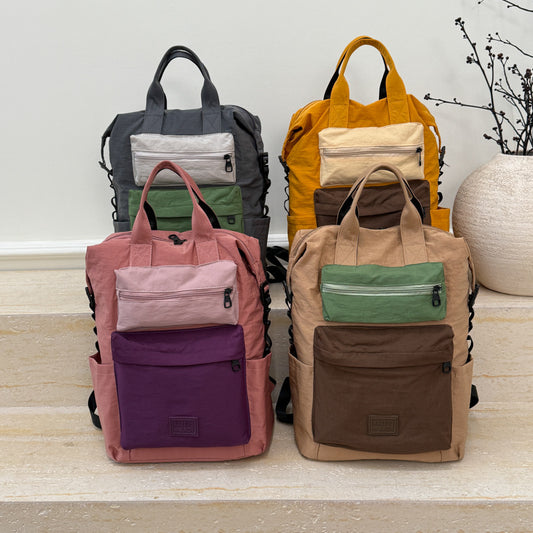 Style Korean Trendy Unisex Simple For Backpacks