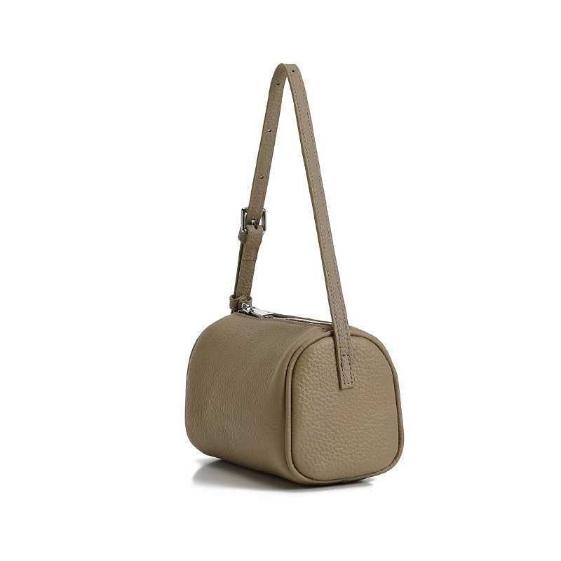 Women's Fashion Leather Pencil Design High-grade Cylinder Women's Messenger Bag