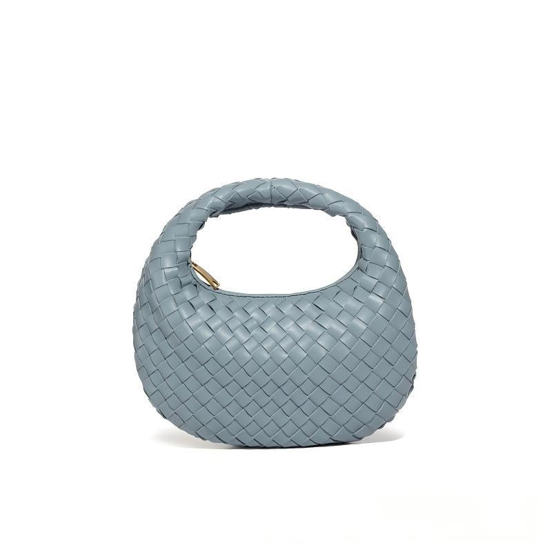 Women's Hand-woven Dumpling Light Luxury Minority High-grade Underarm Selenodont Women's Handbag