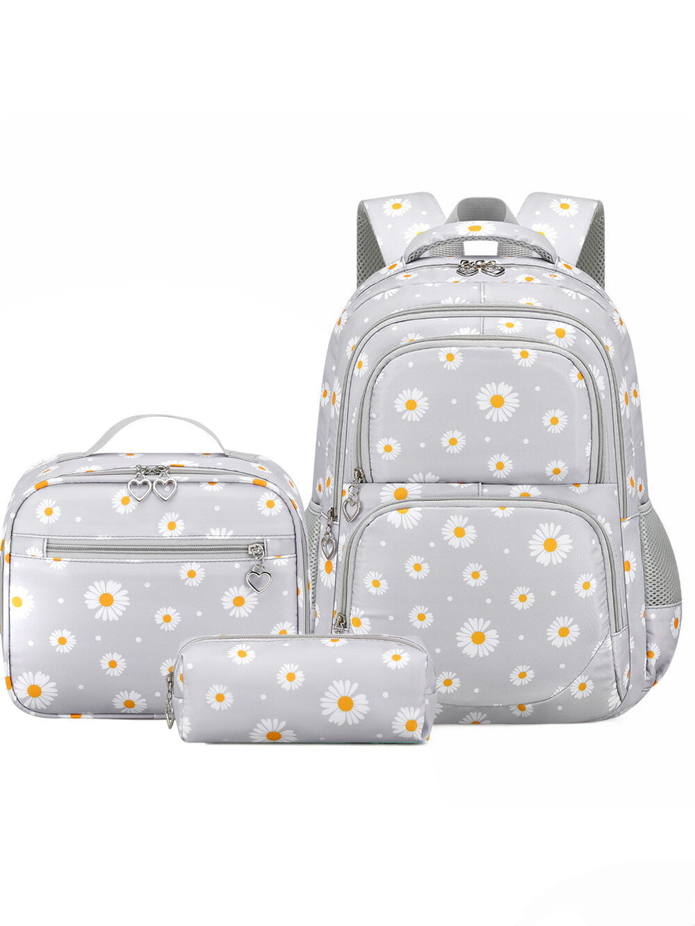 Little Daisy Three-piece Set Large Capacity Spine Women's Backpack