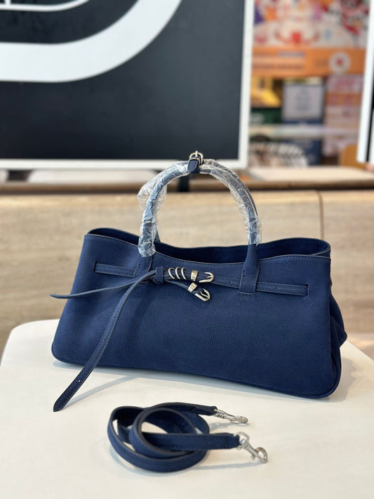 Design Vintage Genuine Leather Frosted Suede Women's Handbag