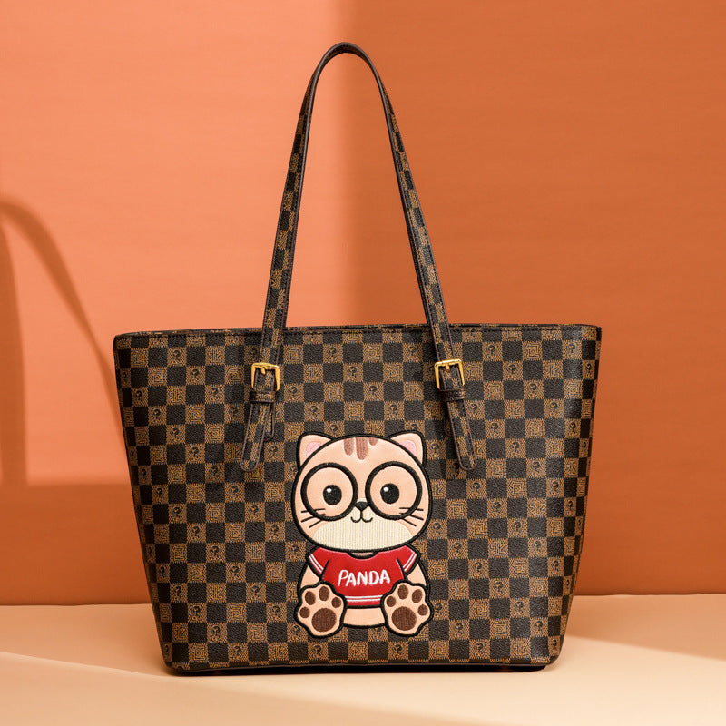 Women's Source Large Capacity Fashion Commuter Korean Style Tote Bags