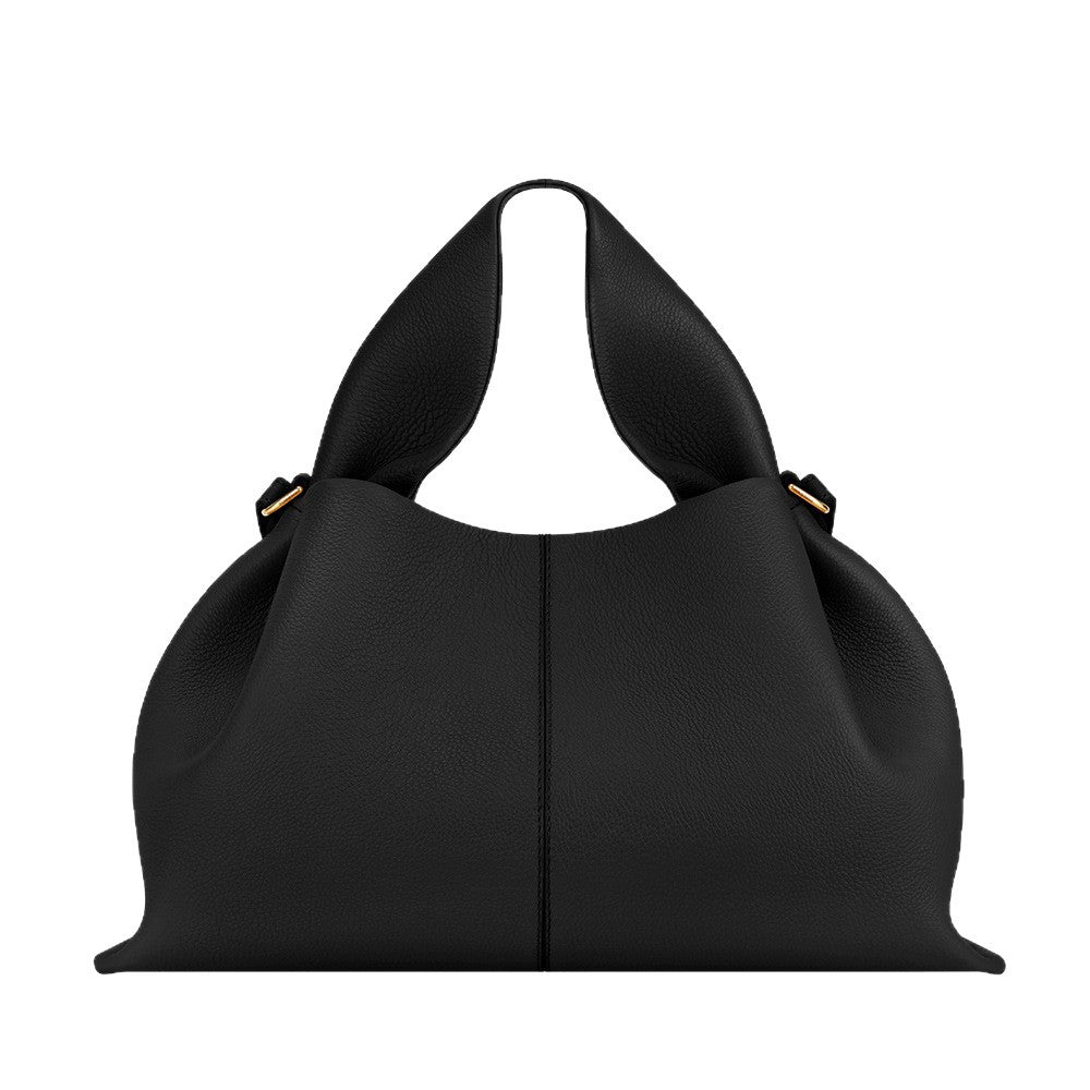 Women's Cloud Genuine Leather French Niche Dumpling Bags
