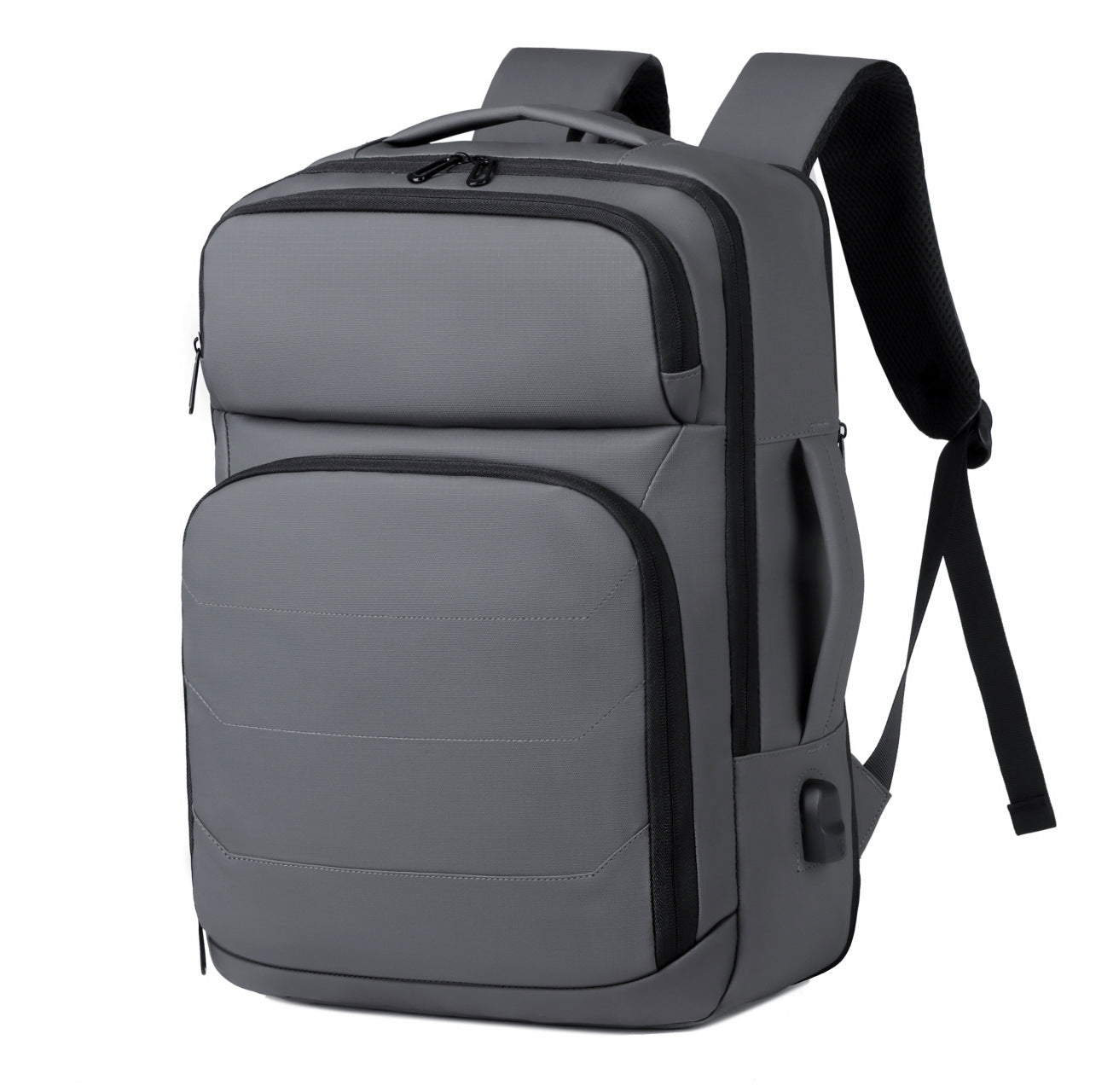 Popular Men's Simple Waterproof Hard-wearing Advanced Business Backpack