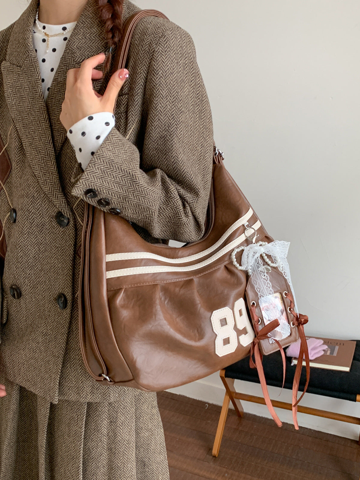 Slouchy Women's Retro One Leisure Commute Backpacks