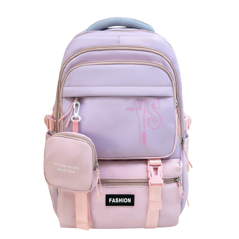 Innovative Junior High Good-looking Coverable Commuter Leisure Backpack