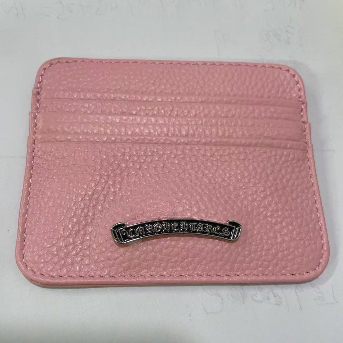 Meal Leather Bus Pass Bank Credit Card Holder