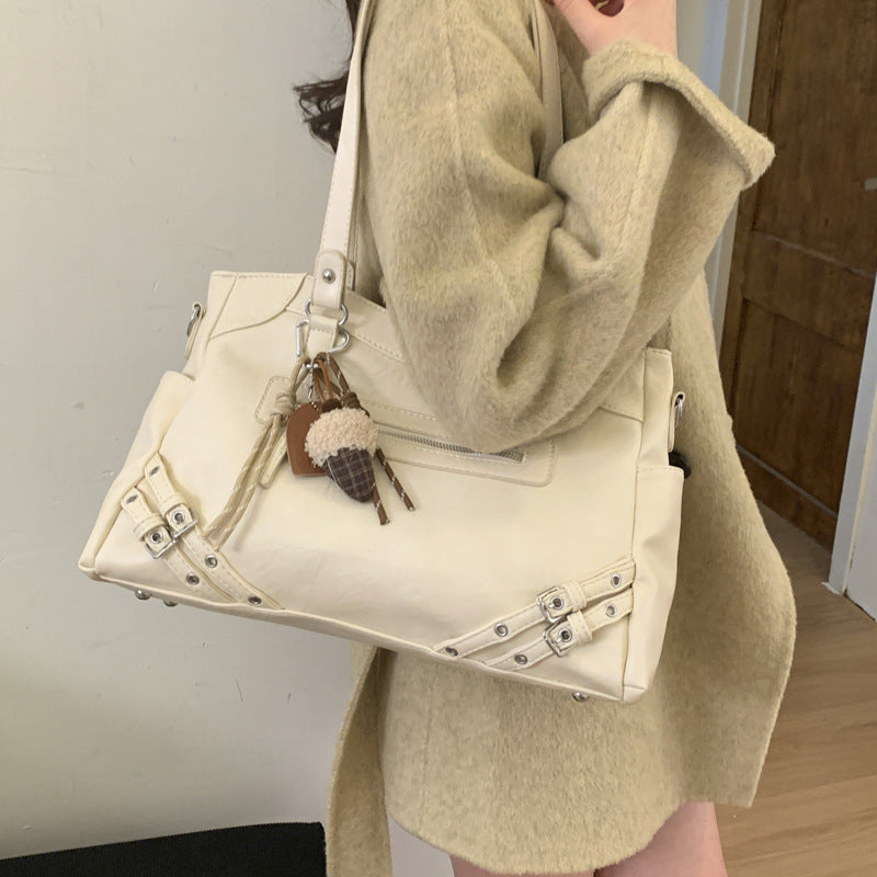 Retro Underarm Large Capacity Female Trendy Western Women's Shoulder Bag