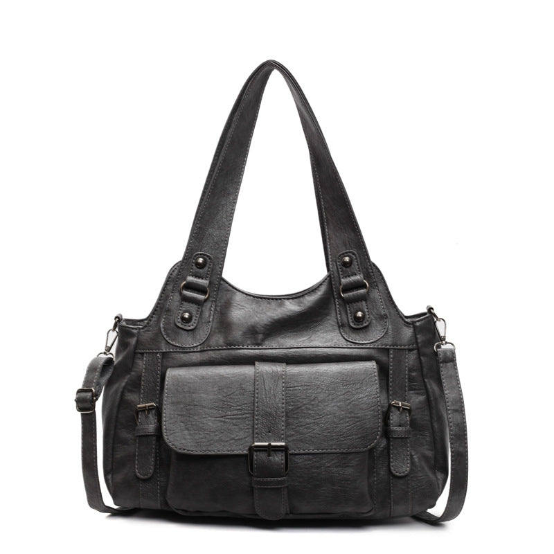 Women's Niche High-grade Versatile Large Capacity Soft Women's Shoulder Bag