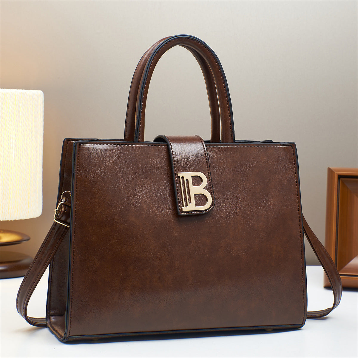 Macaron Large Capacity Fashion Stylish Personalized Commute Leisure Western Bucket Bag