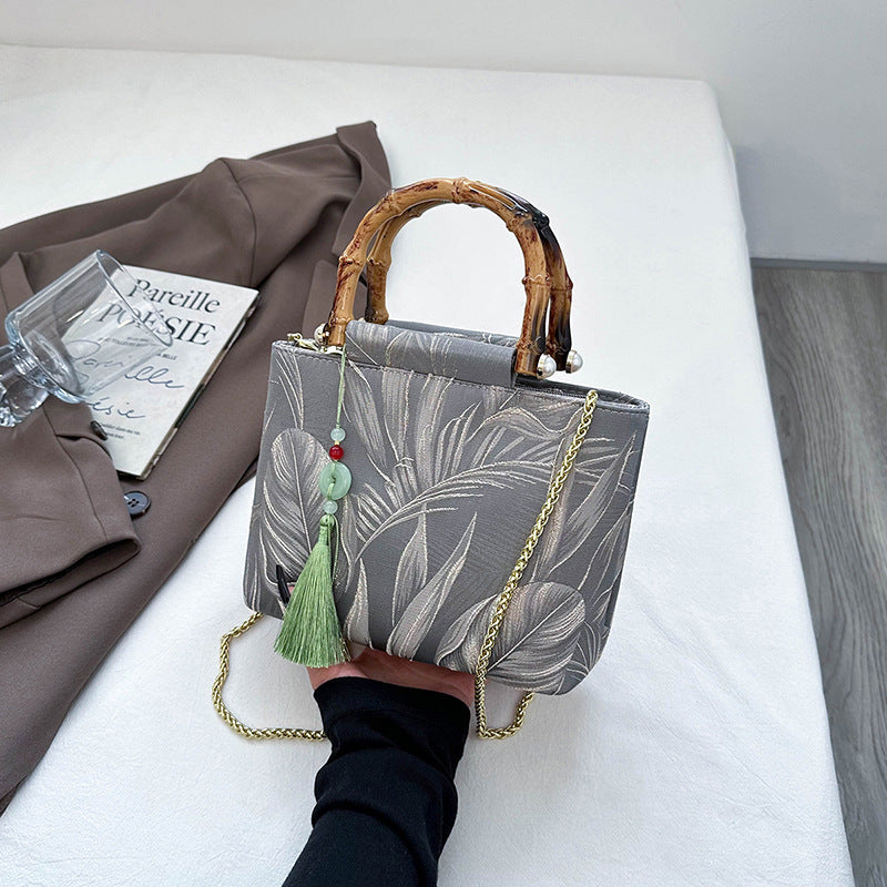 Chinese Style Embroidery Elegant Han Clothing Bags