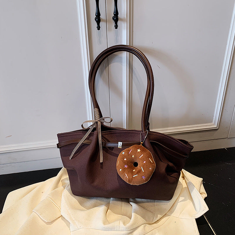 Women's Large Capacity Autumn Versatile Fashion Retro Class Women's Shoulder Bag