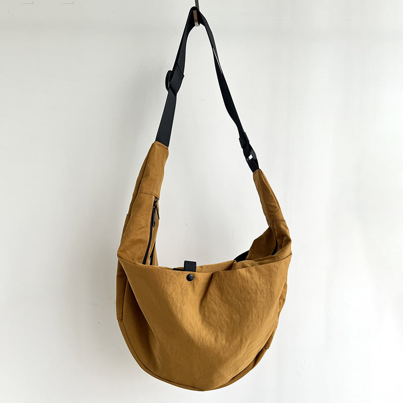 Women's Ge Early Autumn Big Simple Oxford Cloth Dumpling Large Capacity Shoulder Bags