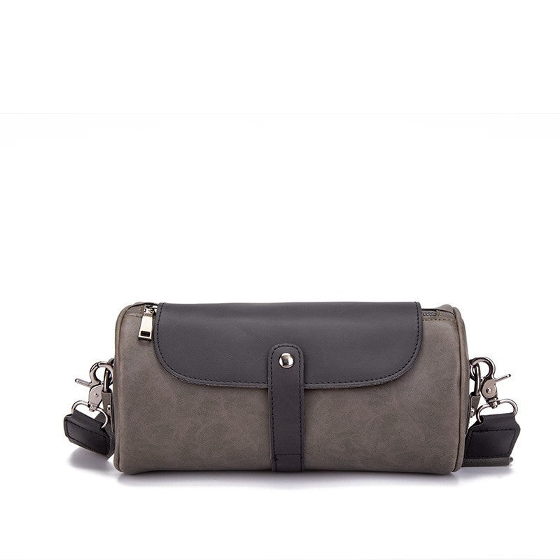 Men's Style Fashion Leather Retro Crazy Horse Trendy Men's Messenger Bag