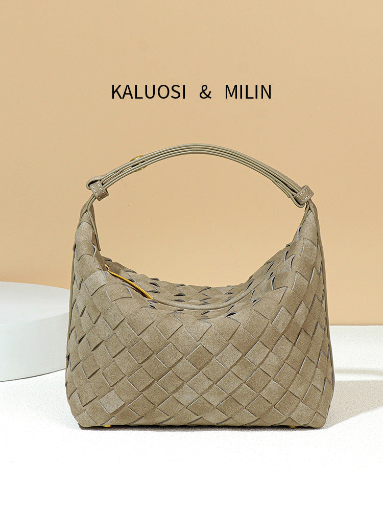 Women's Lunch Box Fashionable Suede Dumpling Niche Women's Handbag