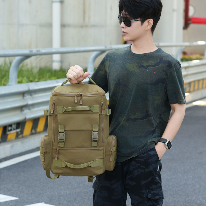 Men's Mountain Climbing Large Capacity Multifunctional Sports Backpack