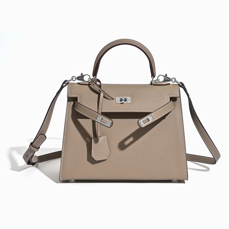 Women's Generation Kelly Palm Print Cowhide High-grade Bags