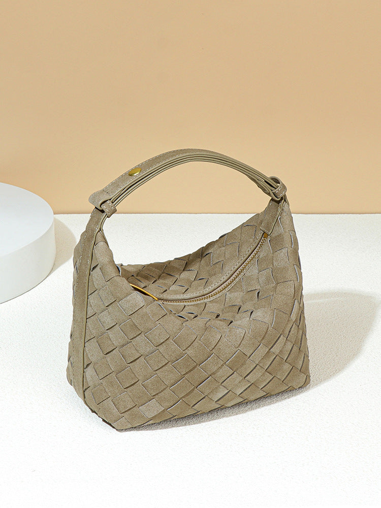 Women's Lunch Box Fashionable Suede Dumpling Niche Women's Handbag