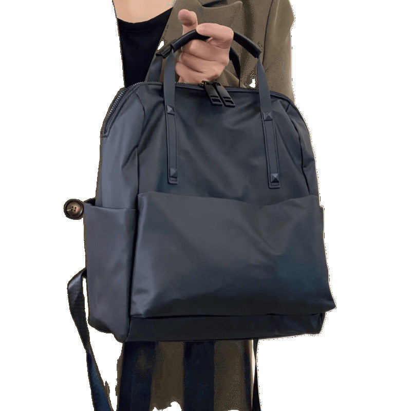 Women's Waterproof Nylon Trendy Fashionable Lightweight Commuter Backpacks