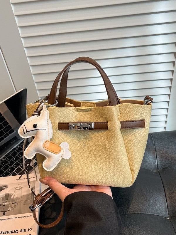 Fashionable Retro High Stylish Textured Elegant Niche Bucket Bags