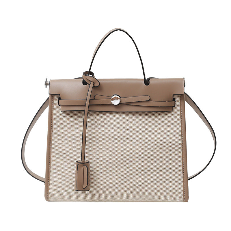 Women's Fashion Kelly Canvas High-grade Retro Trendy Bags