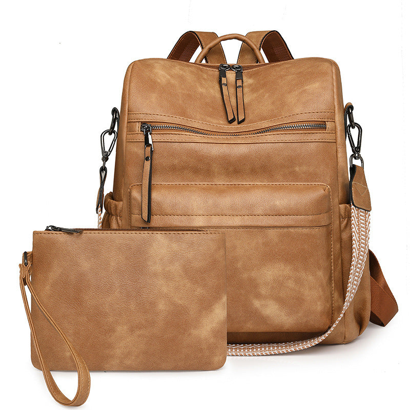 New Comfortable Women's Large Capacity Retro Backpacks