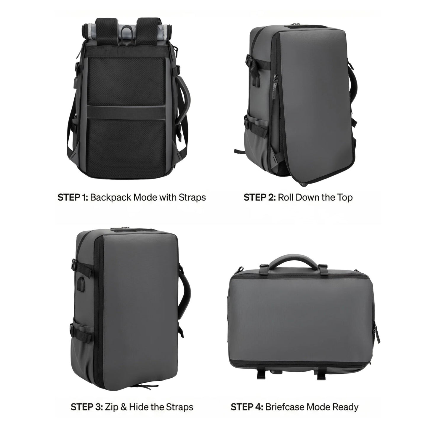 Large Capacity Trip Waterproof Expansion Computer Independent Bags