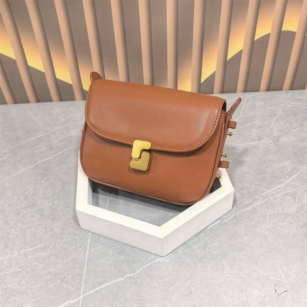 Versatile French Niche Elegant Classic Rivet Bags