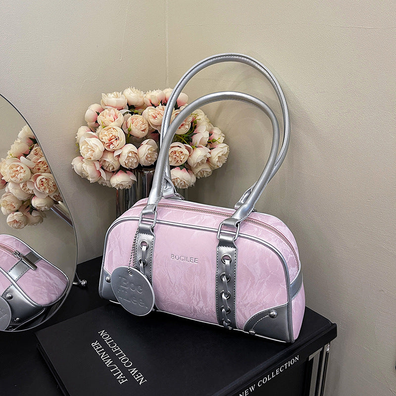 Women's High-grade Hand Bowling Spring Fashion Trendy Bags