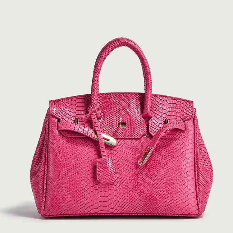Women's Retro Snakeskin Pattern Kelly Trendy Large Women's Messenger Bag