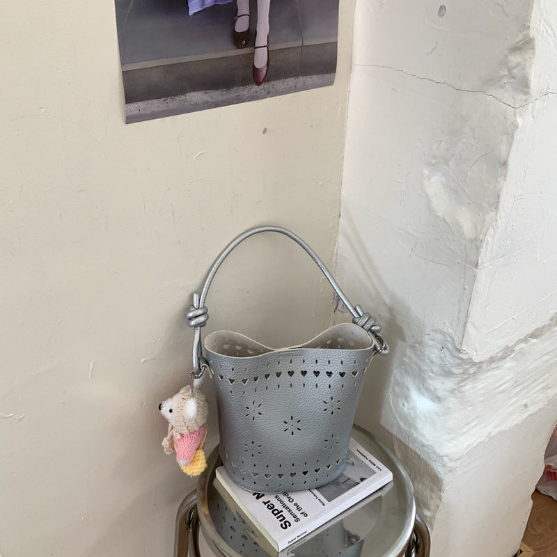 Women's Korean Underarm Springtide Fashion Good-looking Bucket Bag
