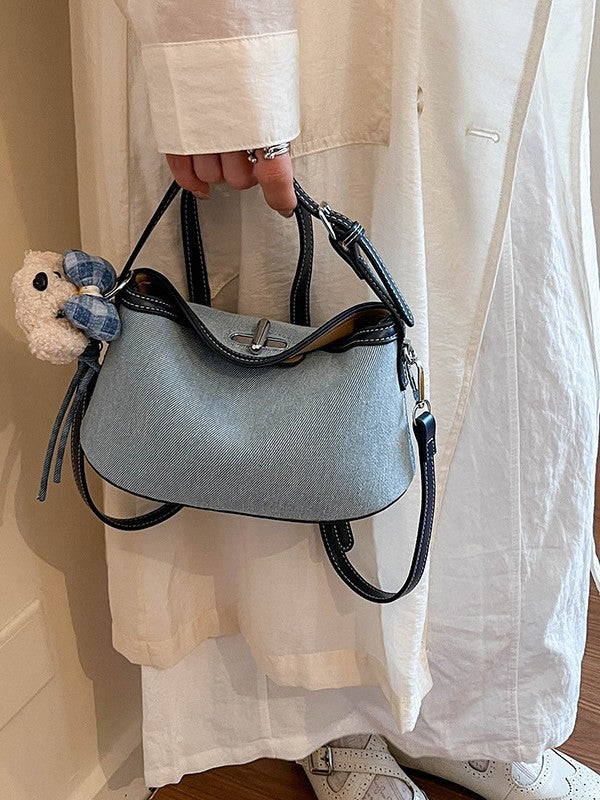 Women's Denim Fashionable For Large Capacity Handbags