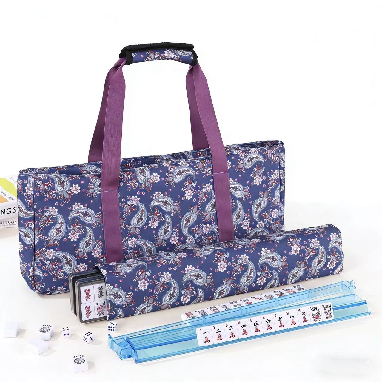 Three-piece Storage Toiletry Traveling Contrast Color Suit Makeup Bag