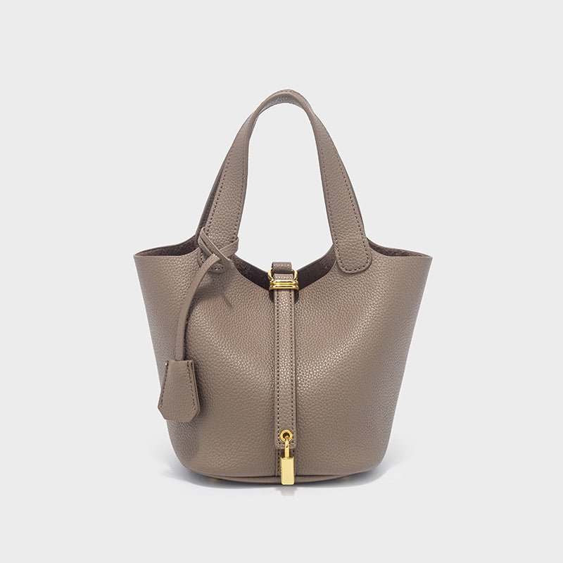 Women's Design Vegetable Basket High-grade Fashion Commuter Bucket Bag