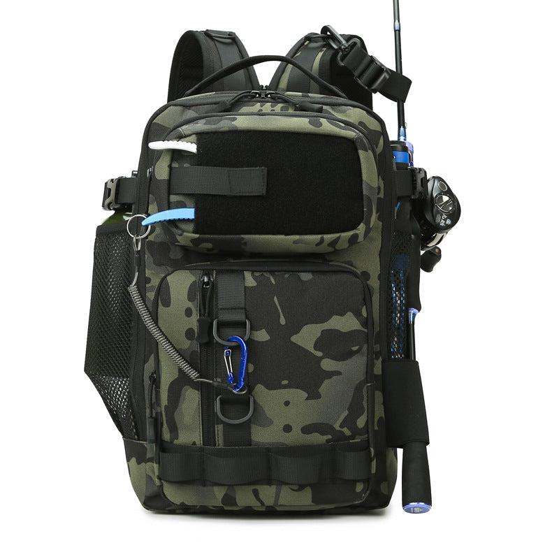 Men's Multifunctional Waterproof Lure Exercise Fishing Leisure Backpacks