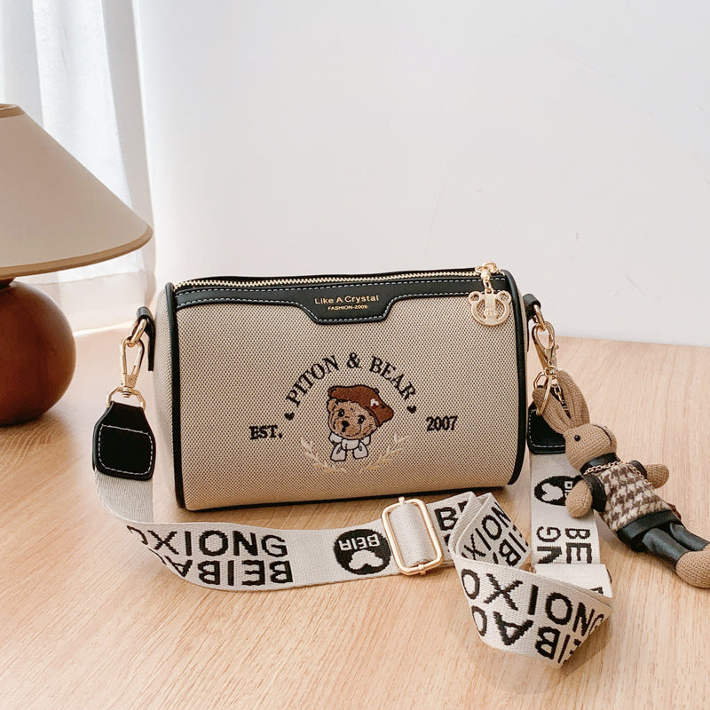 Women's Source Fashion Contrast Color City Simple Women's Messenger Bag