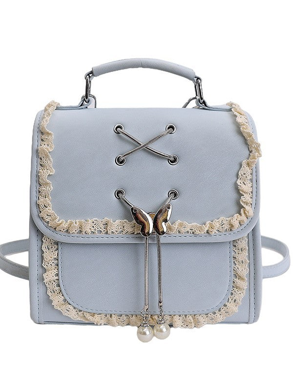 Women's Good-looking Simple Fashion Portable Korean Commuter College Backpacks