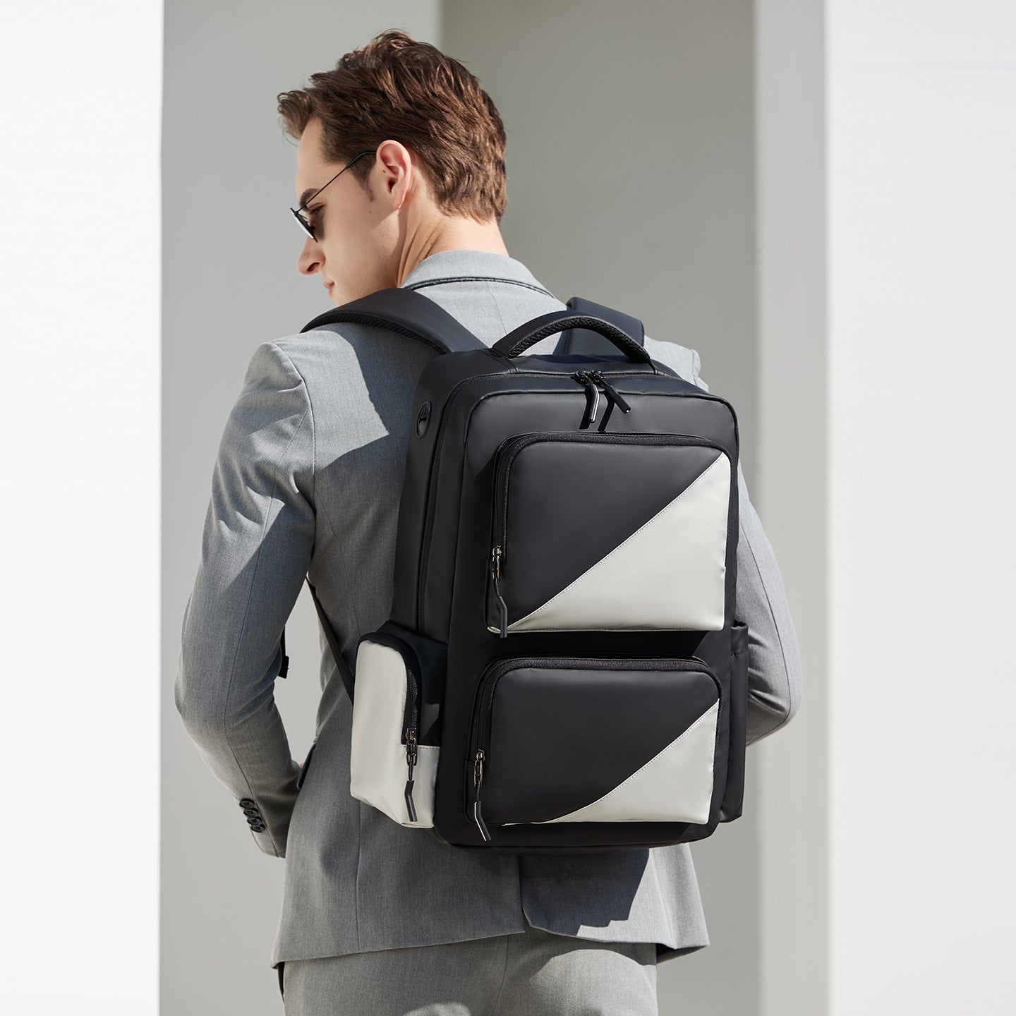 Men's Business Large Capacity High Sense Commute Backpacks