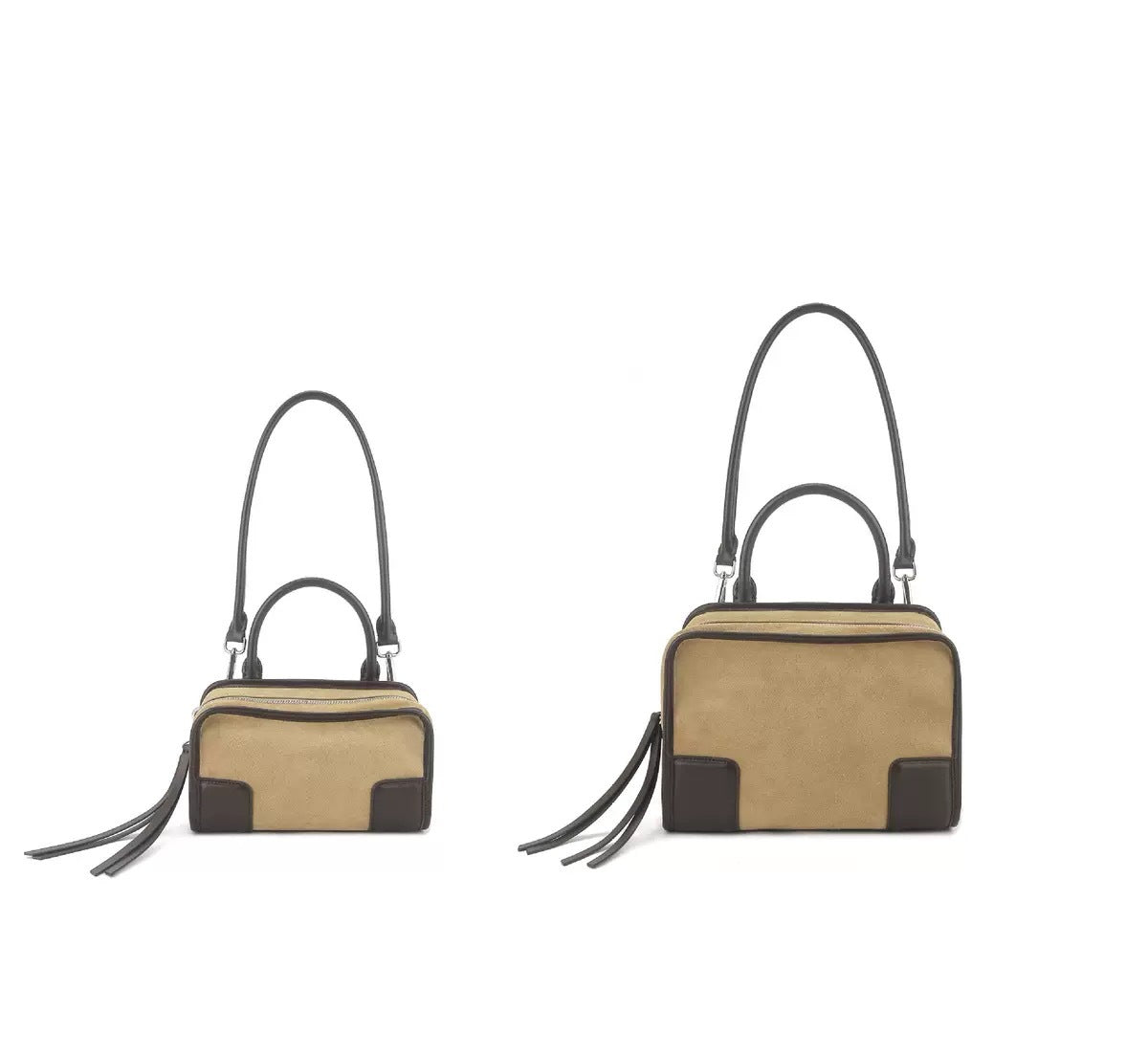 Loose Cowhide Commuter Boston Underarm Large Women's Shoulder Bag