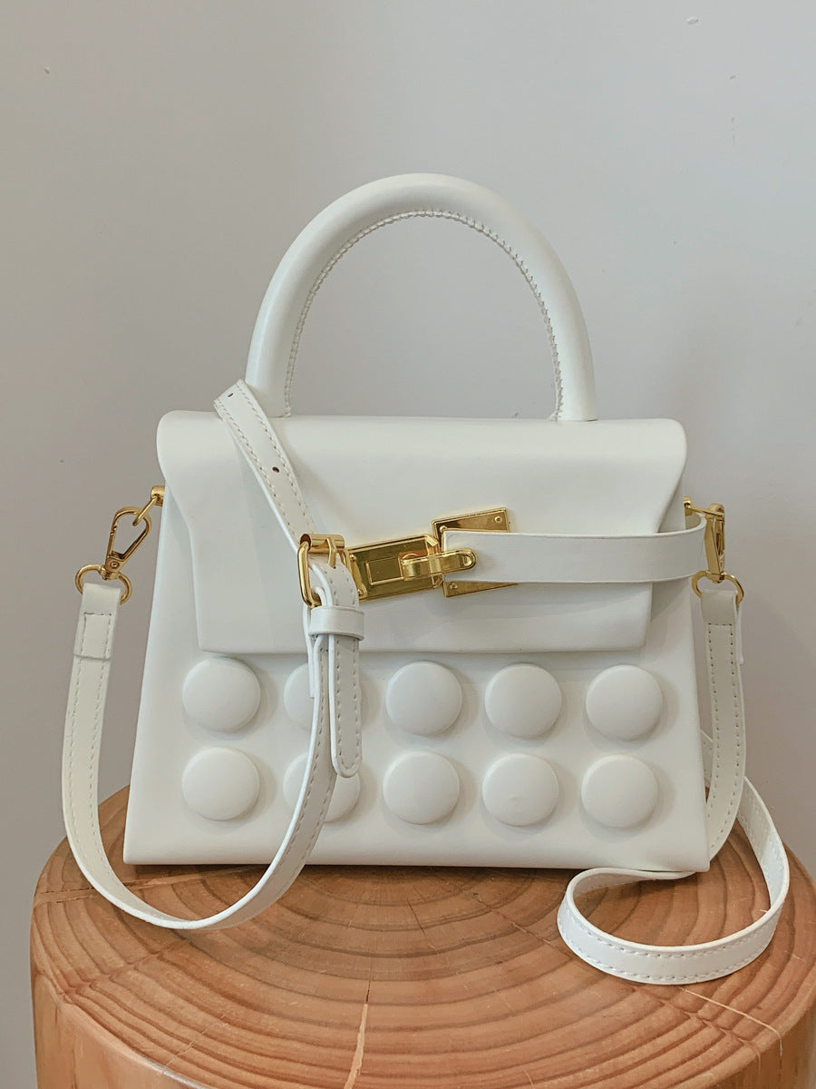 Women's Hard Shell Fashion Trend Embossed Women's Handbag