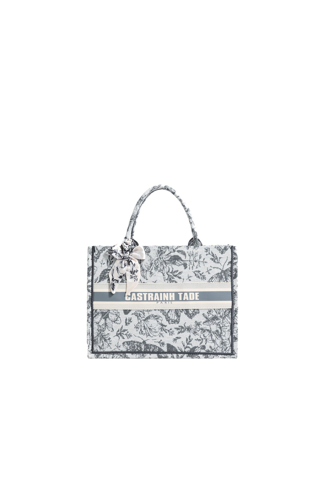 Fashionable Large Autumn Retro Printed Embroidered Women's Shoulder Bag