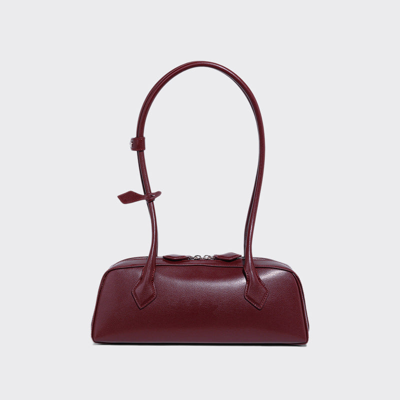 Women's Sausage Genuine Leather Light Luxury High-grade Commuting Bags
