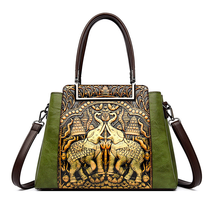 Women's High Sense Large Capacity Retro Fashion Women's Messenger Bag