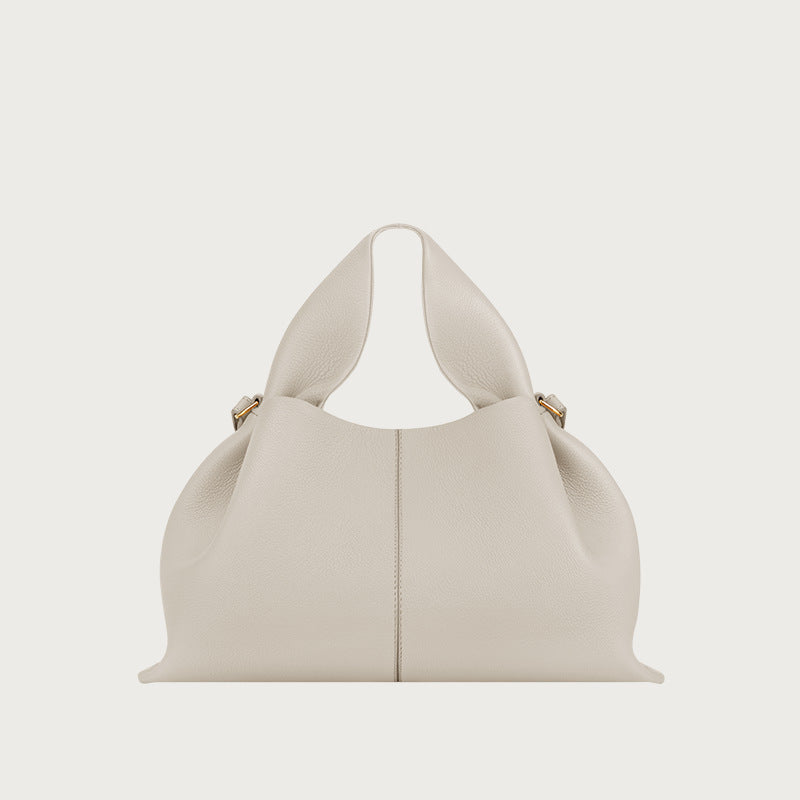 Pauline Cloud French Cowhide Design Dumpling Portable Women's Messenger Bag