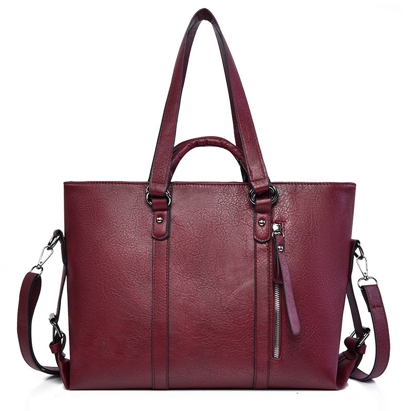 Women's Large Capacity Retro Simple Popular Shoulder Bags