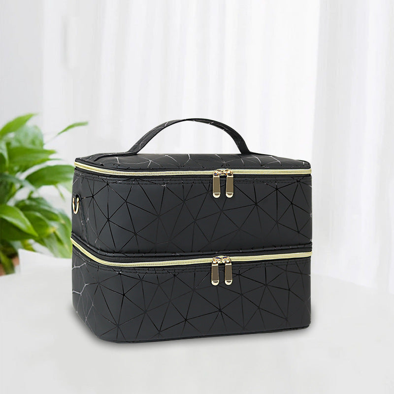 Large Capacity Tattoo Manicure Nail Polish Makeup Bag