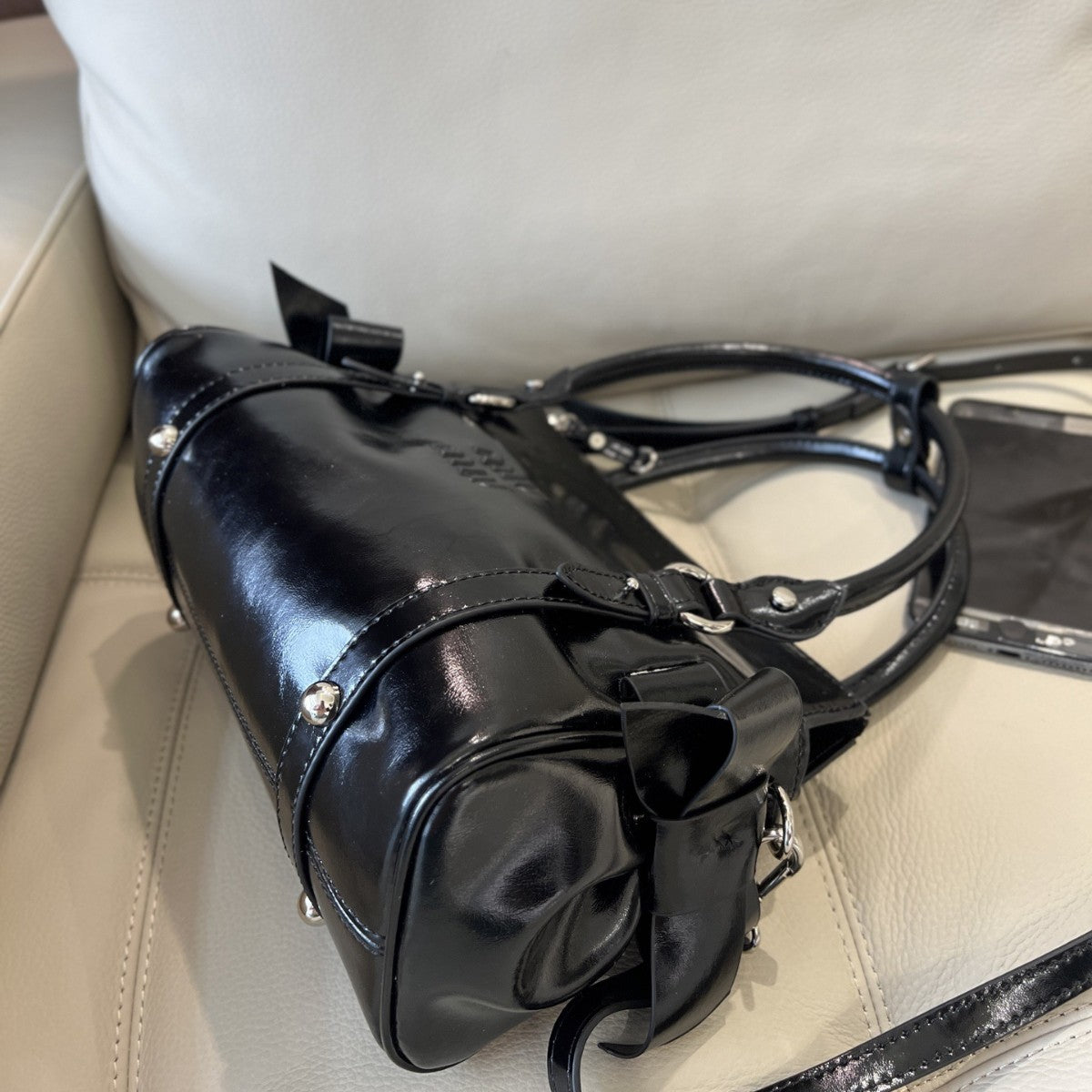 Retro Oil Wax Skin Sweet Cool Hot Bags