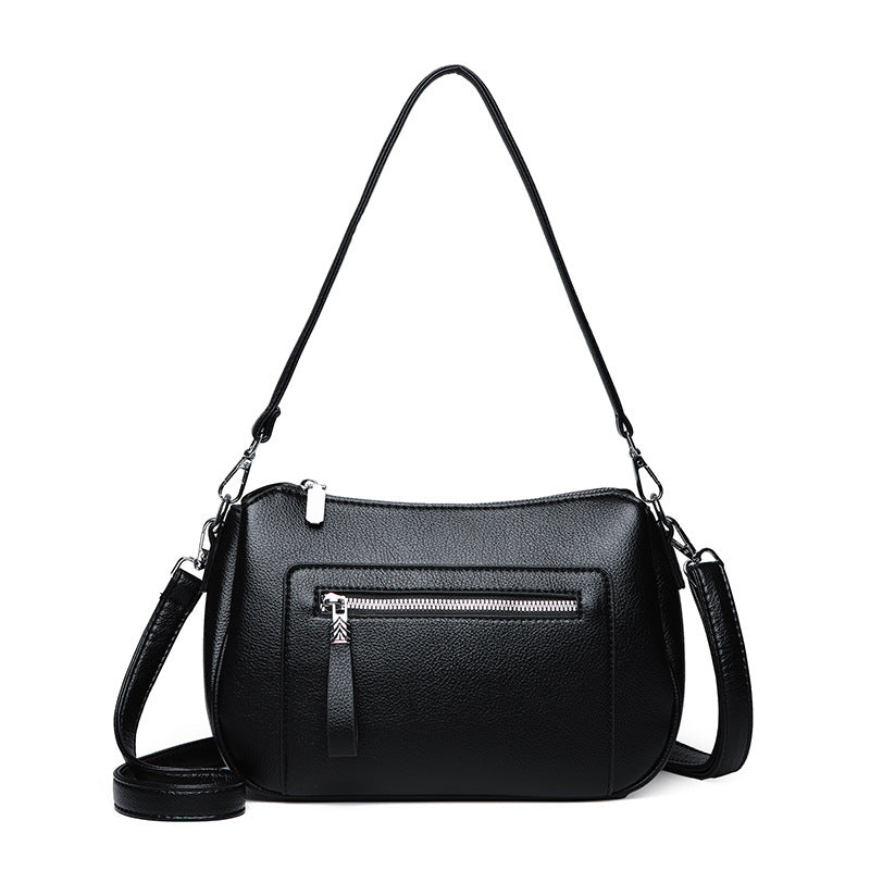 Women's Early Spring Fashion Simple Underarm Solid Women's Shoulder Bag