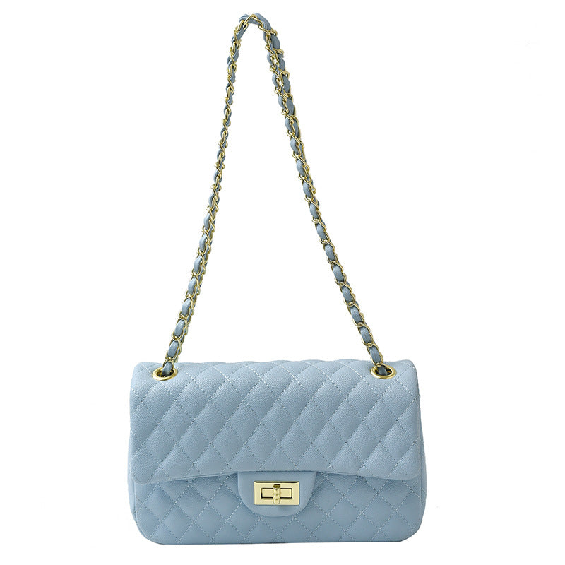 Women's Trendy Fashion Niche Textured Western Style Small Square Bags